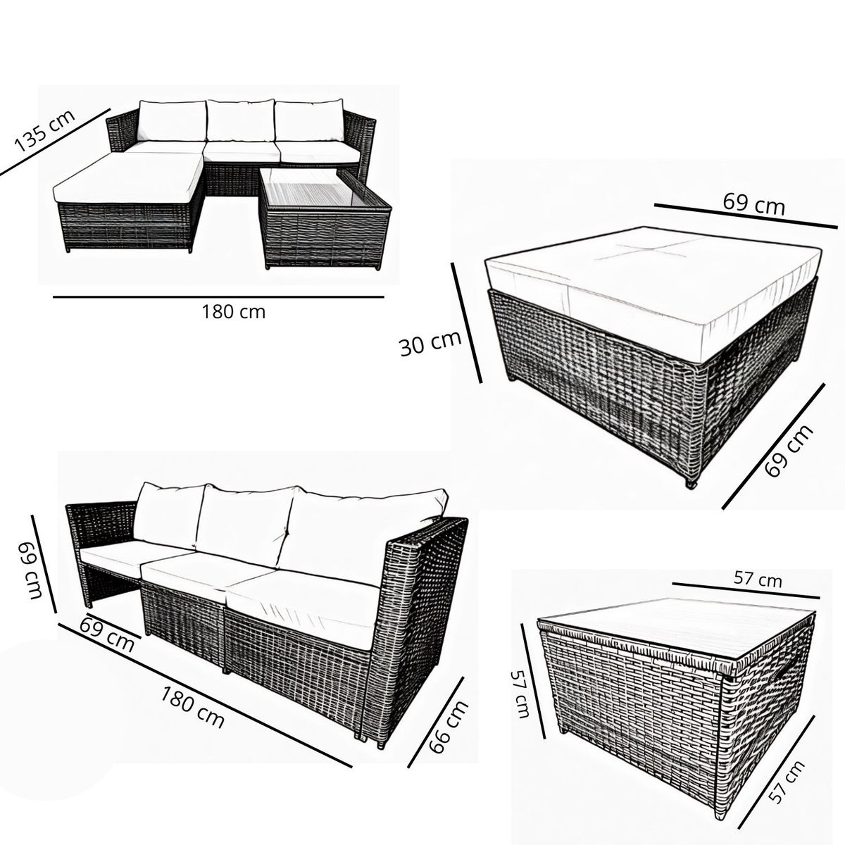 EL BARCO - Living Terraza Amanda El Barco