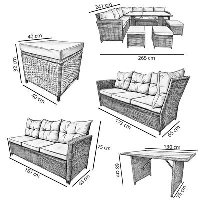 Imagen 2 del producto Sofá Comedor Terraza Antonia