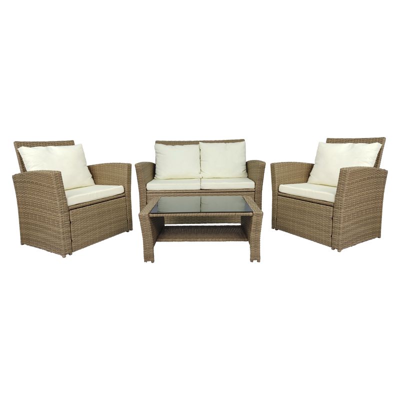 EL BARCO - Living Terraza Rattan Kanpur El Barco