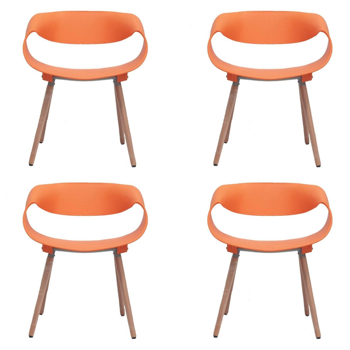 EL BARCO - Silla Comedor Twist 4 Unidades El Barco