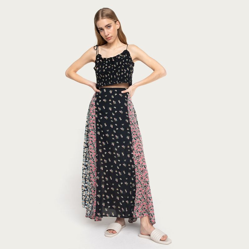 FREE PEOPLE - Conjunto Falda Y Top Mujer Free People