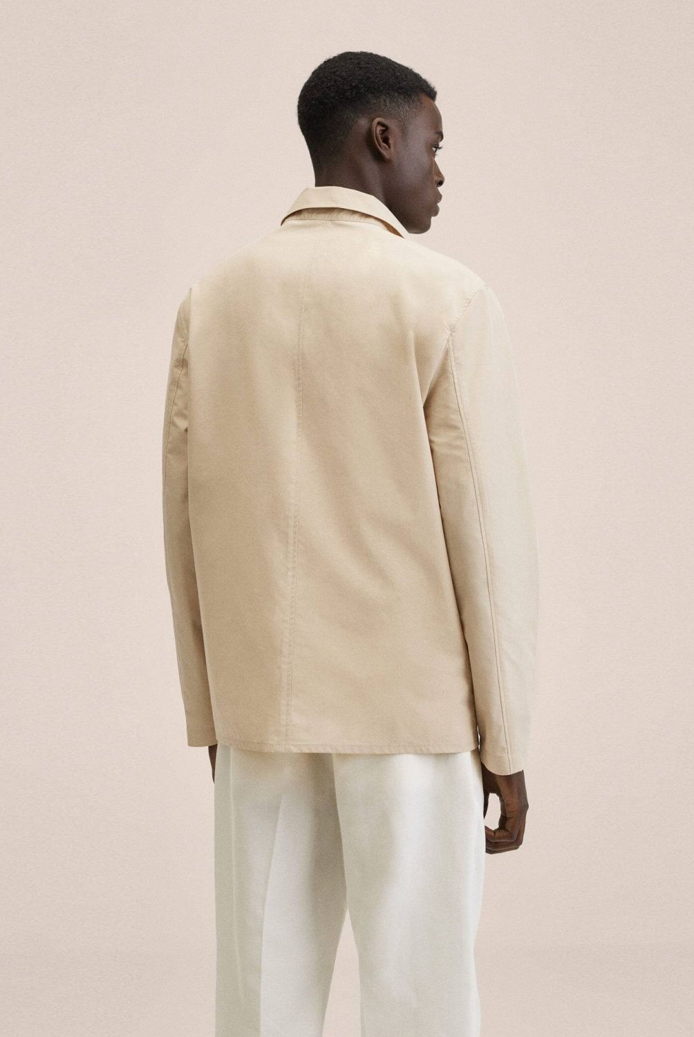 MANGO MAN - Chaqueta Sahariana Algodón Hombre Mango Man