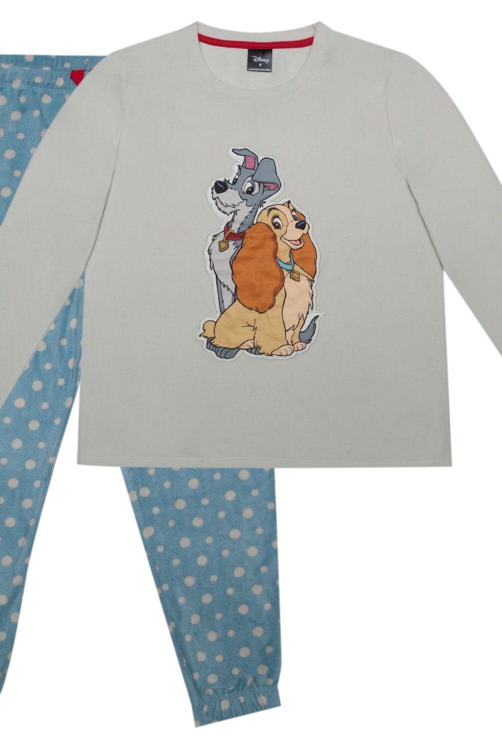 DISNEY - Pijama Mujer La Dama y El Vagabundo Rosado Disney