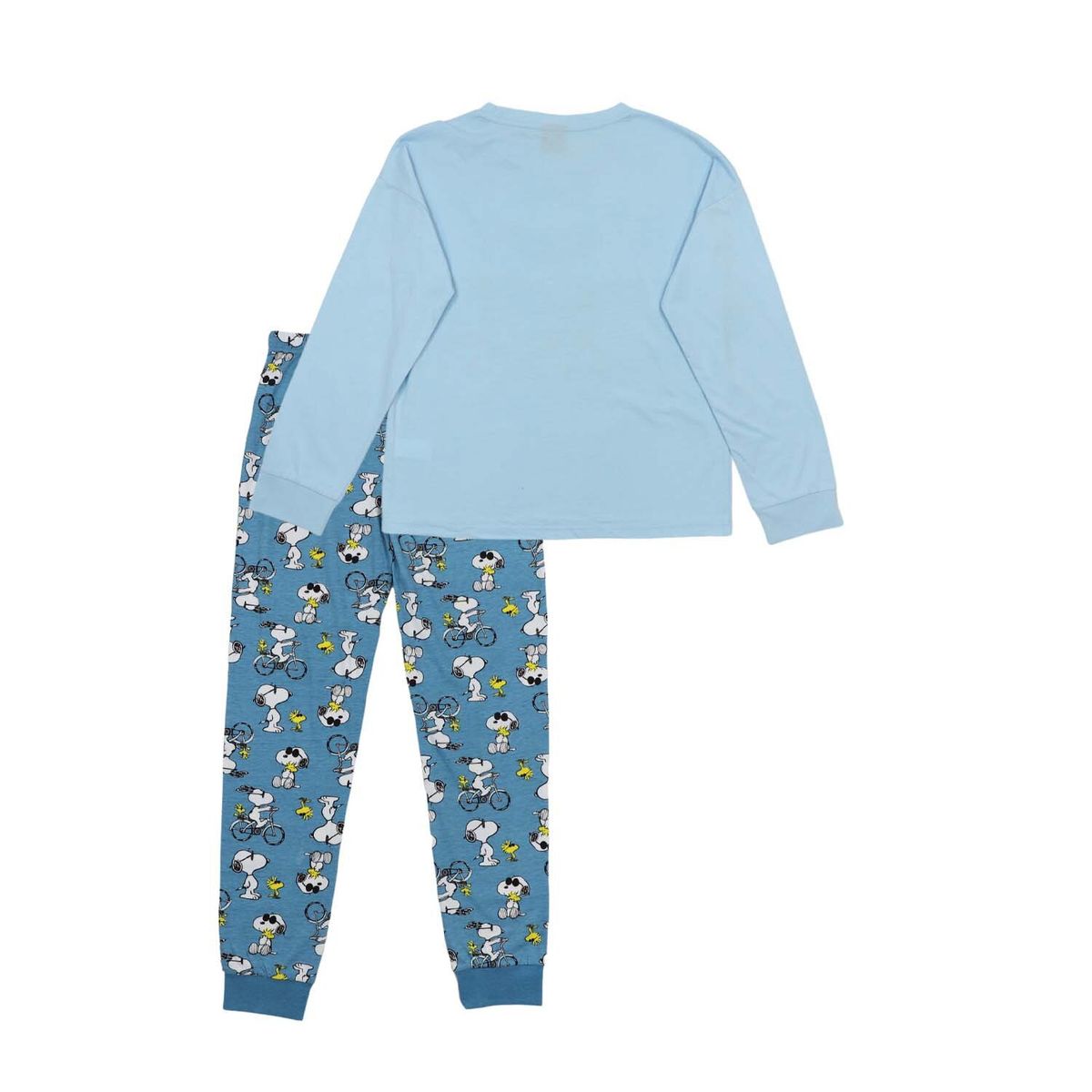 SNOOPY - Pijama Niña Celeste Snoopy