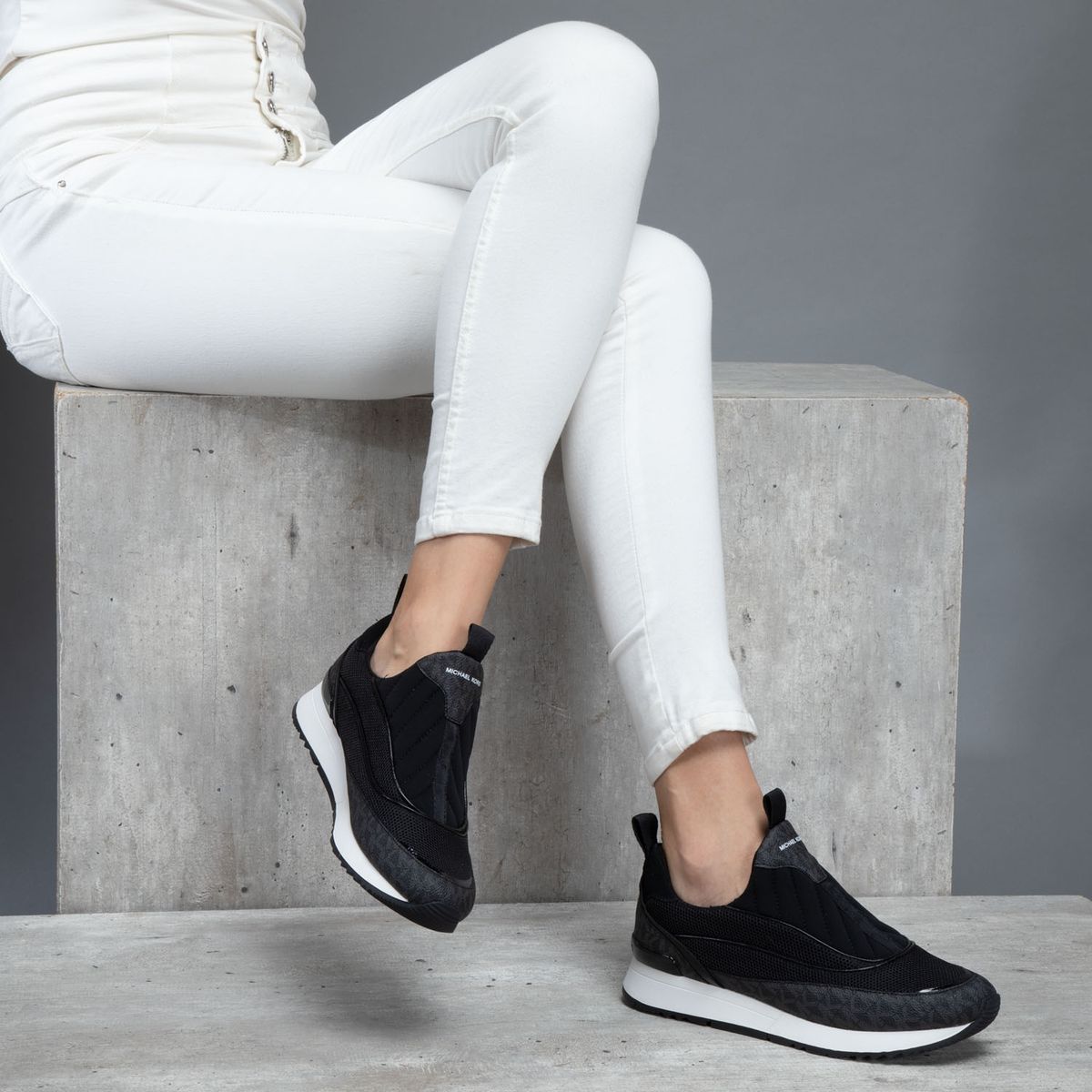 MICHAEL KORS - Zapatilla Urbana Mujer Negra Michael Kors