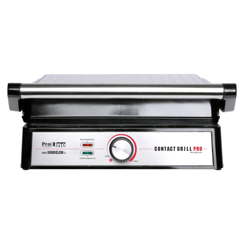 Sindelen PE-5500IN Contact Grill Acero Inoxidable, foto 4
