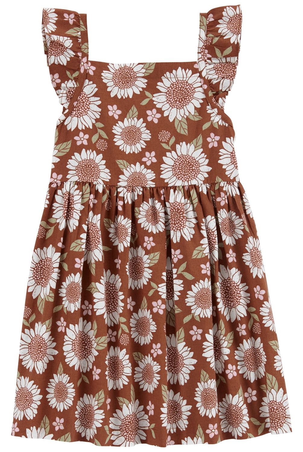 CARTER'S - Vestido Lino Floral Niña Carter's