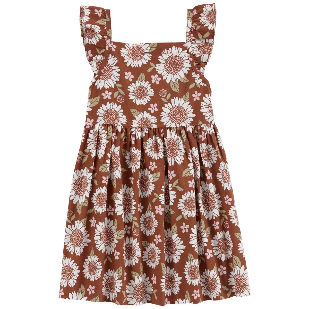 CARTER'S - Vestido Lino Floral Niña Carter's