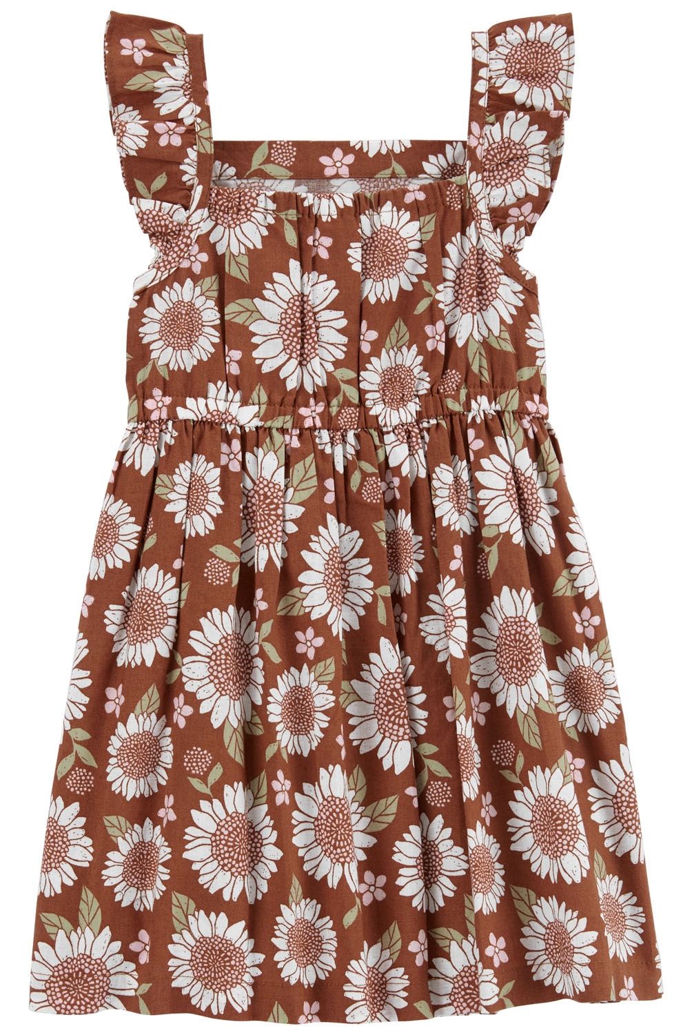 CARTER'S - Vestido Lino Floral Niña Carter's