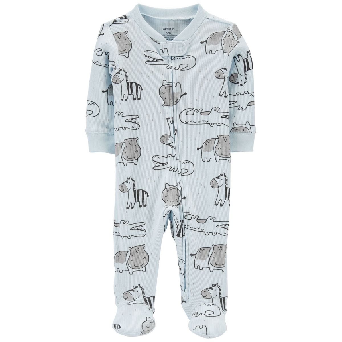 CARTER'S - Pijama Algodón Estampado Animales Bebe Niño