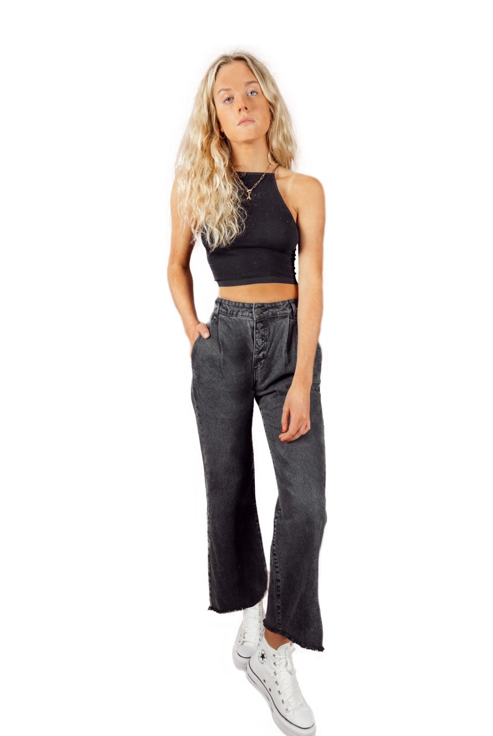 RAINDOOR - Raindoor Jeans Wide Leg Medio Mujer