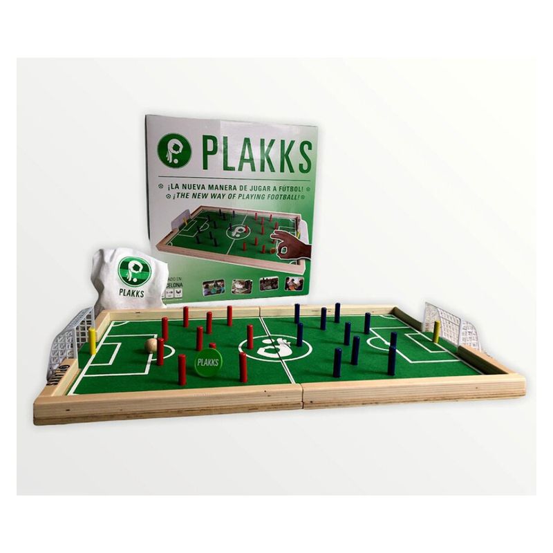 PLAKKS - Juego de Mesa Plakks Fútbol con Los Dedos.
