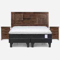 Cama Europea New Style 6 King + Muebles Dolce