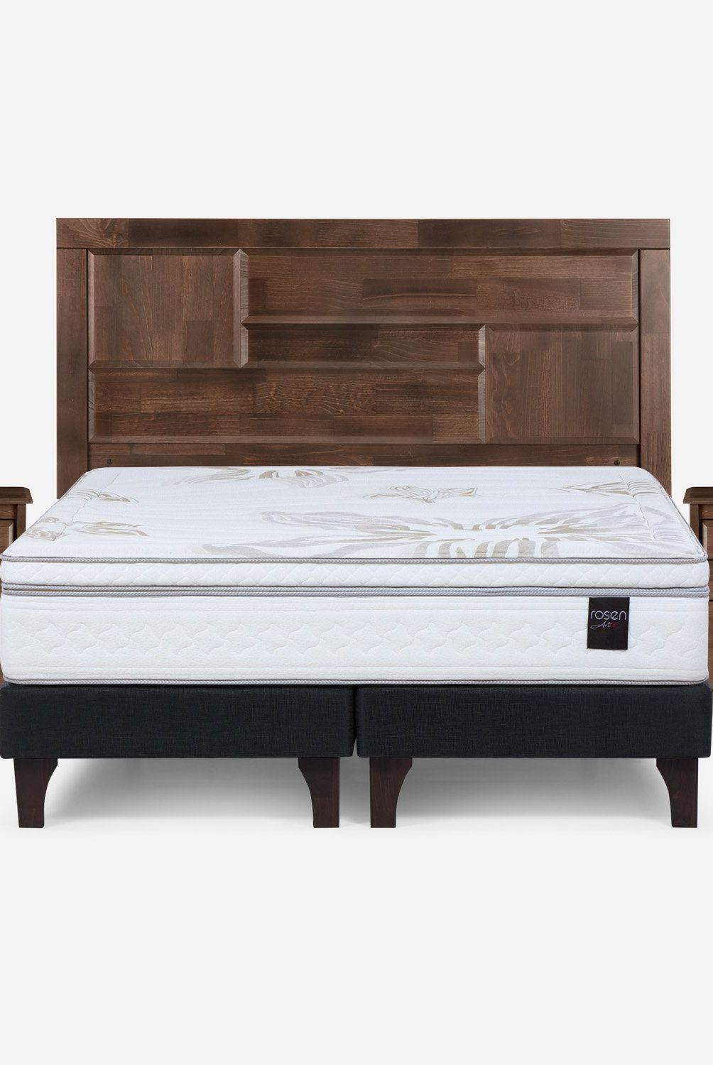 ROSEN - Cama Europea 2 Plazas Art 4 Base Dividida Dolce Rosen
