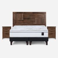 Cama Europea 2 Plazas Art 4 Base Dividida Dolce
