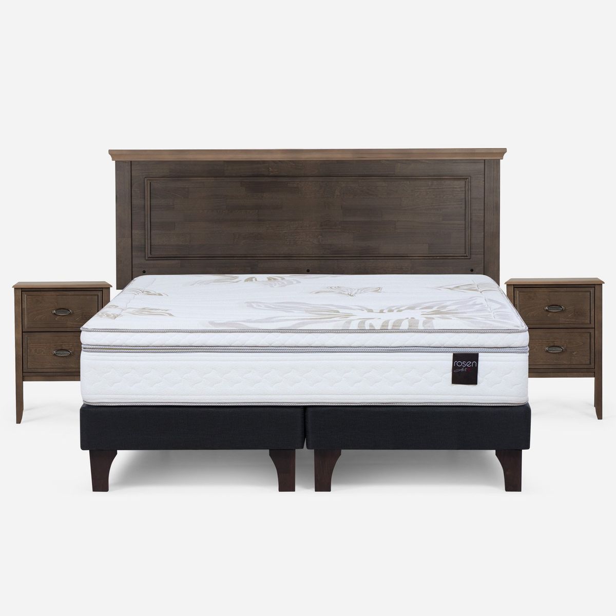 ROSEN - Cama Europea King Art 4 + Muebles Anna Rosen