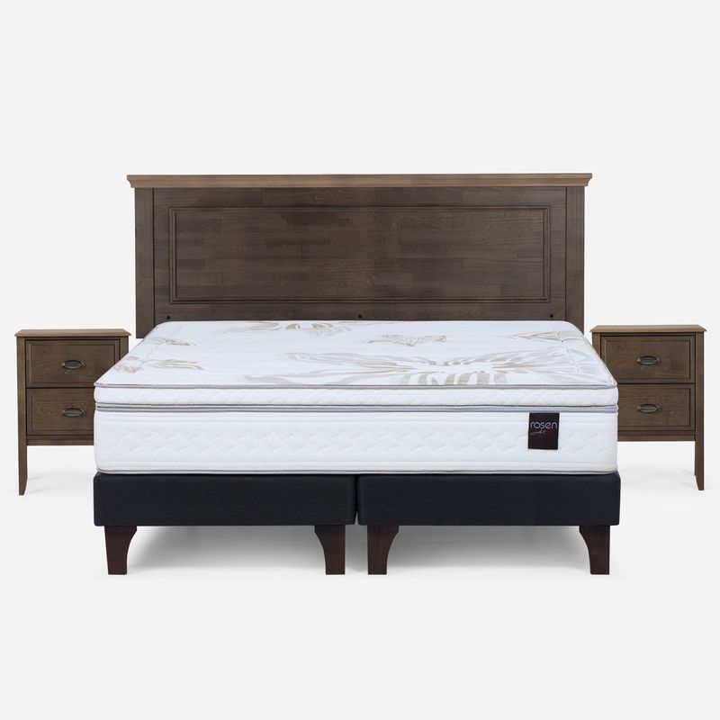 ROSEN - Cama Europea King Art 4 + Muebles Anna Rosen
