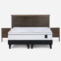 ROSEN - Cama Europea King Art 4 + Muebles Anna