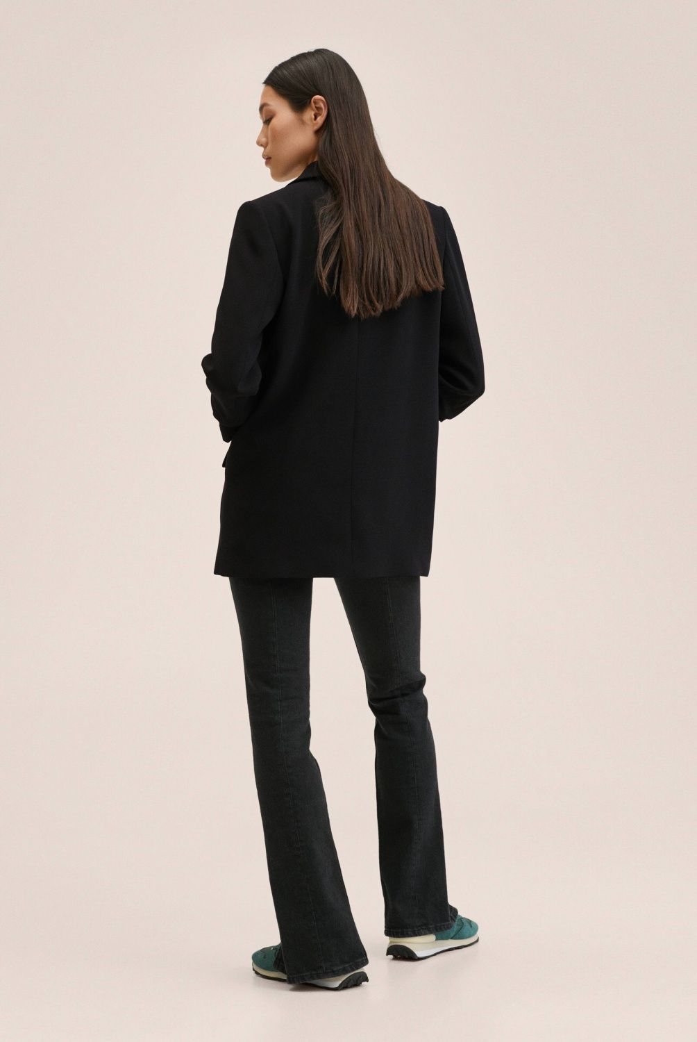 MANGO - Mango Blazer Traje Fluido Eleonor Mujer