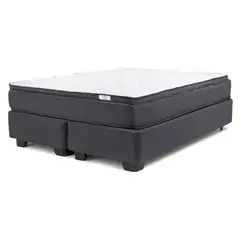 DRIMKIP - Cama Americana Hybrida 2 Plazas X 1.900Mt Base Dividida