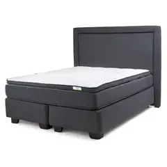 DRIMKIP - Cama Americana Hybrida Full 137x190 Cm + Respaldo