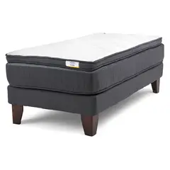 DRIMKIP - Cama Europea Hybrida 1 Plaza Plus 90x200 Cm