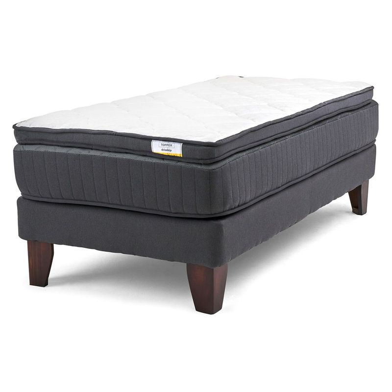 DRIMKIP - Cama Europea Hybrida 1.5 Plazas X 2.00Mt Drimkip