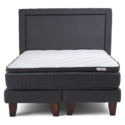 Imagen 2 del producto Cama Europea Hybrida 2 Plazas Plus 150x200 Cm + Respaldo