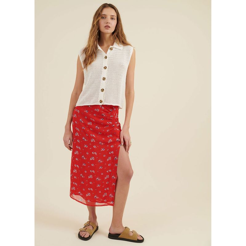 BROWNIE - Brownie Falda Larga Estampada Mujer