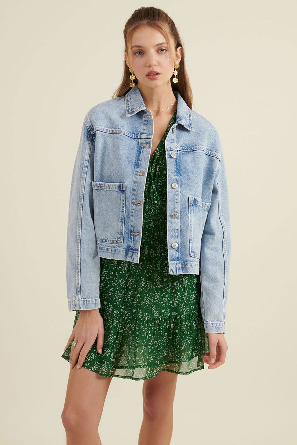 BROWNIE - Brownie Chaqueta Denim Mujer