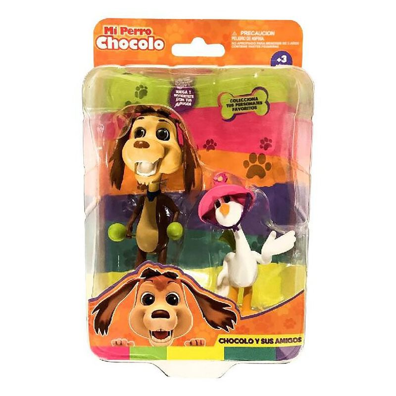 MI PERRO CHOCOLO - Perro Chocolo - Figura Perro Chocolo y Josefina