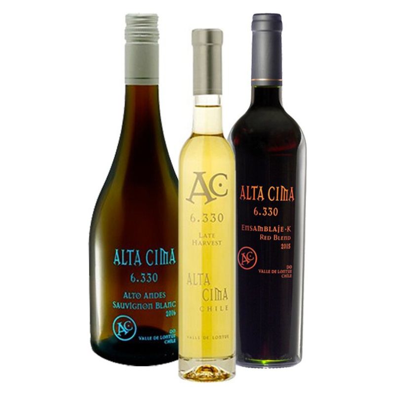 ALTA CIMA - 3 Vinos Viña Alta Cima 6330