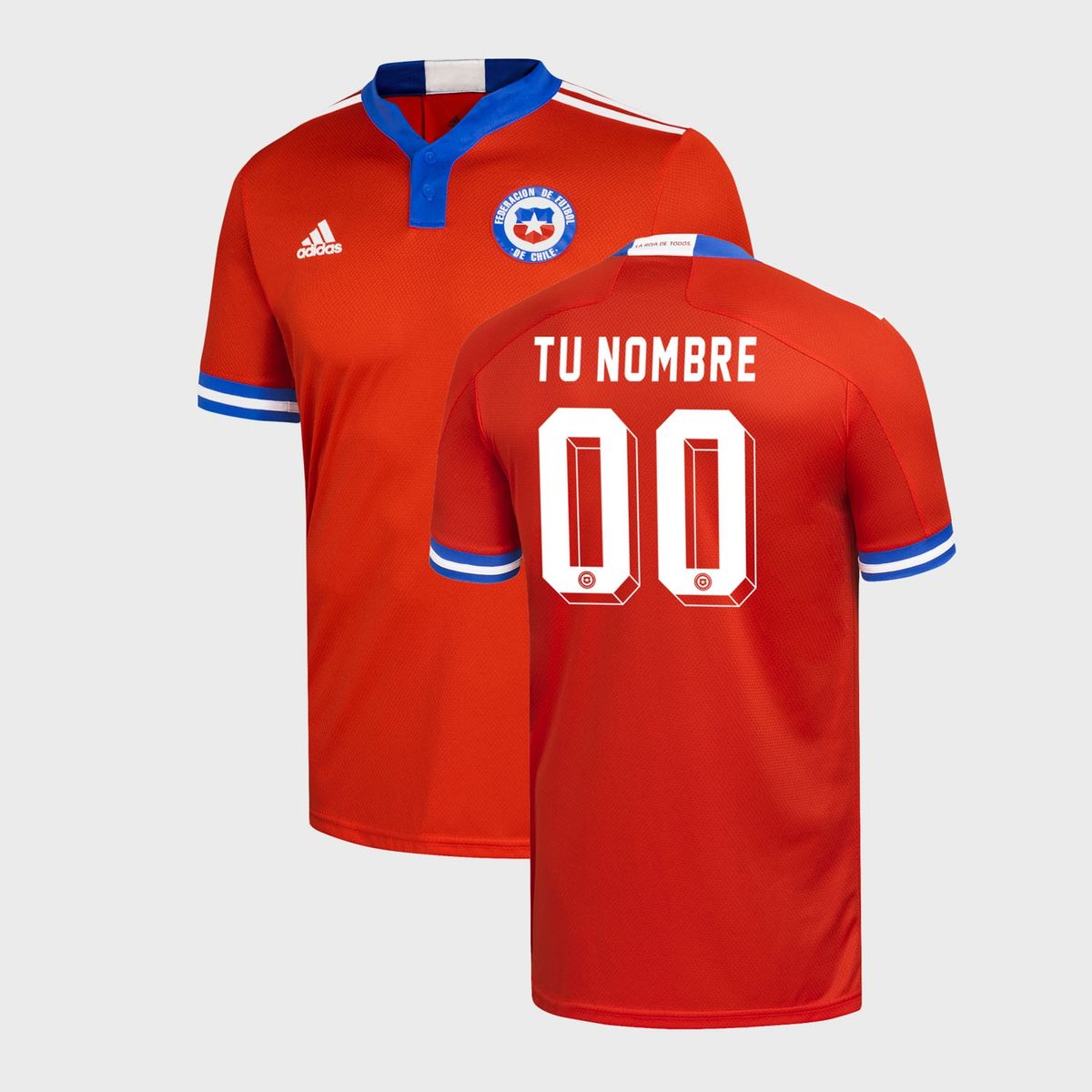 ADIDAS - Adidas Camiseta Selección Chilena Local Personificable Hombre