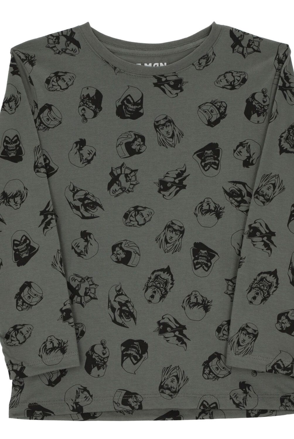 MASTERS OF THE UNIVERSE - Masters Of The Universe Polera Manga Larga Algodón Niño