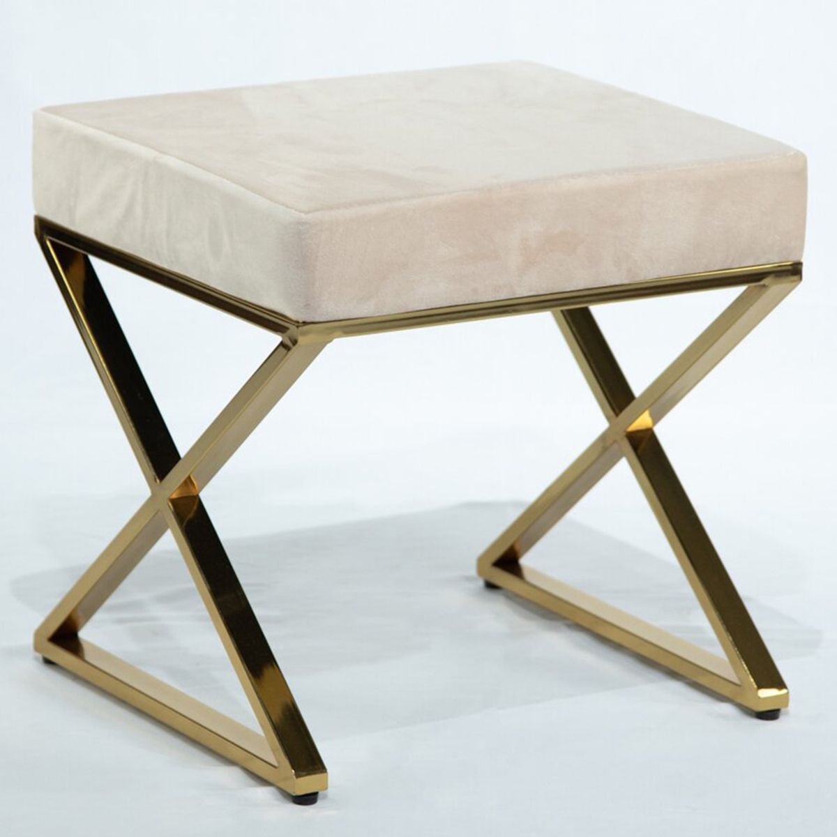 NECTAR - Piso Chloe Velvet con Base Dorada