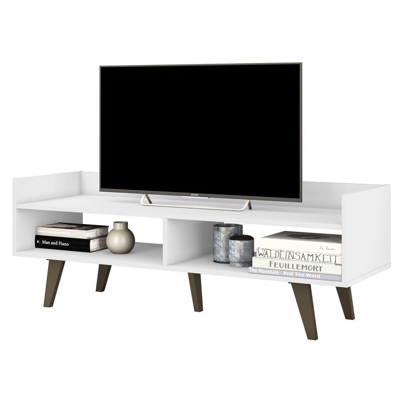 MOBILFRANK - Rack Tv 2 Nichos Off White RT3153 Mobilfrank
