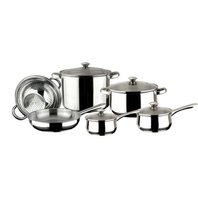 Imagen 2 del producto Batería De Cocina Acero Inoxidable Vesta 10 Piezas