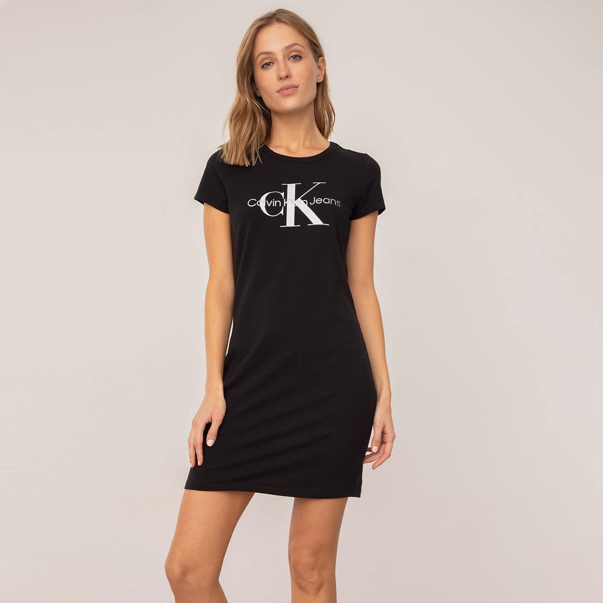 CALVIN KLEIN - Calvin Klein Vestido Algodón Mujer