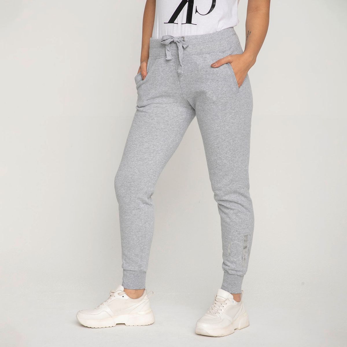 CALVIN KLEIN - Pantalón de Buzo Mujer Calvin Klein