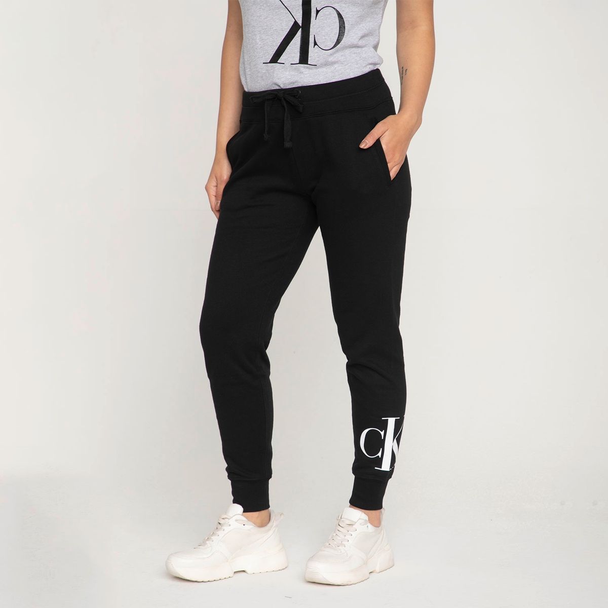 CALVIN KLEIN - Pantalón de Buzo Mujer Calvin Klein