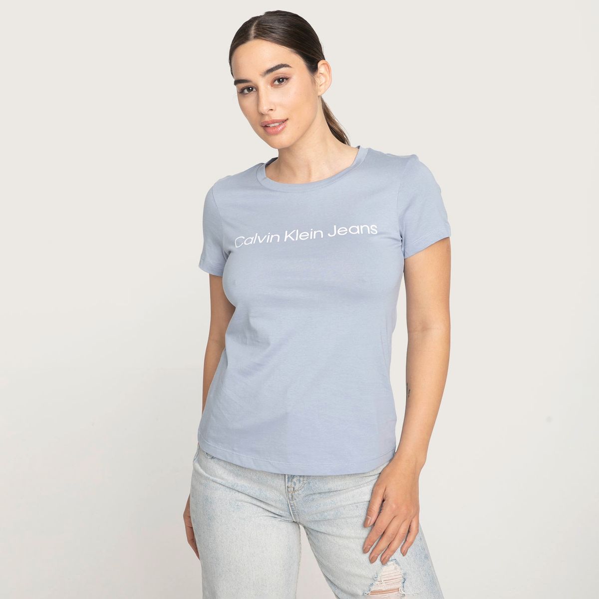 CALVIN KLEIN - Pack 2 Poleras Manga Corta Mujer Calvin Klein