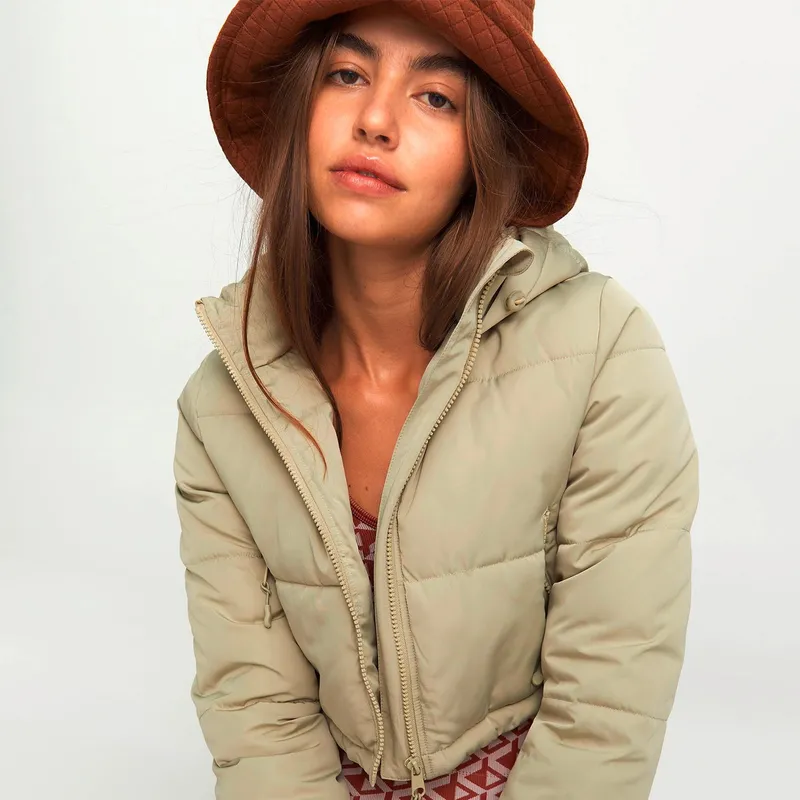 COTTON ON - Parka Deportivo  Cropped - Mother Puffer Mujer Cotton On