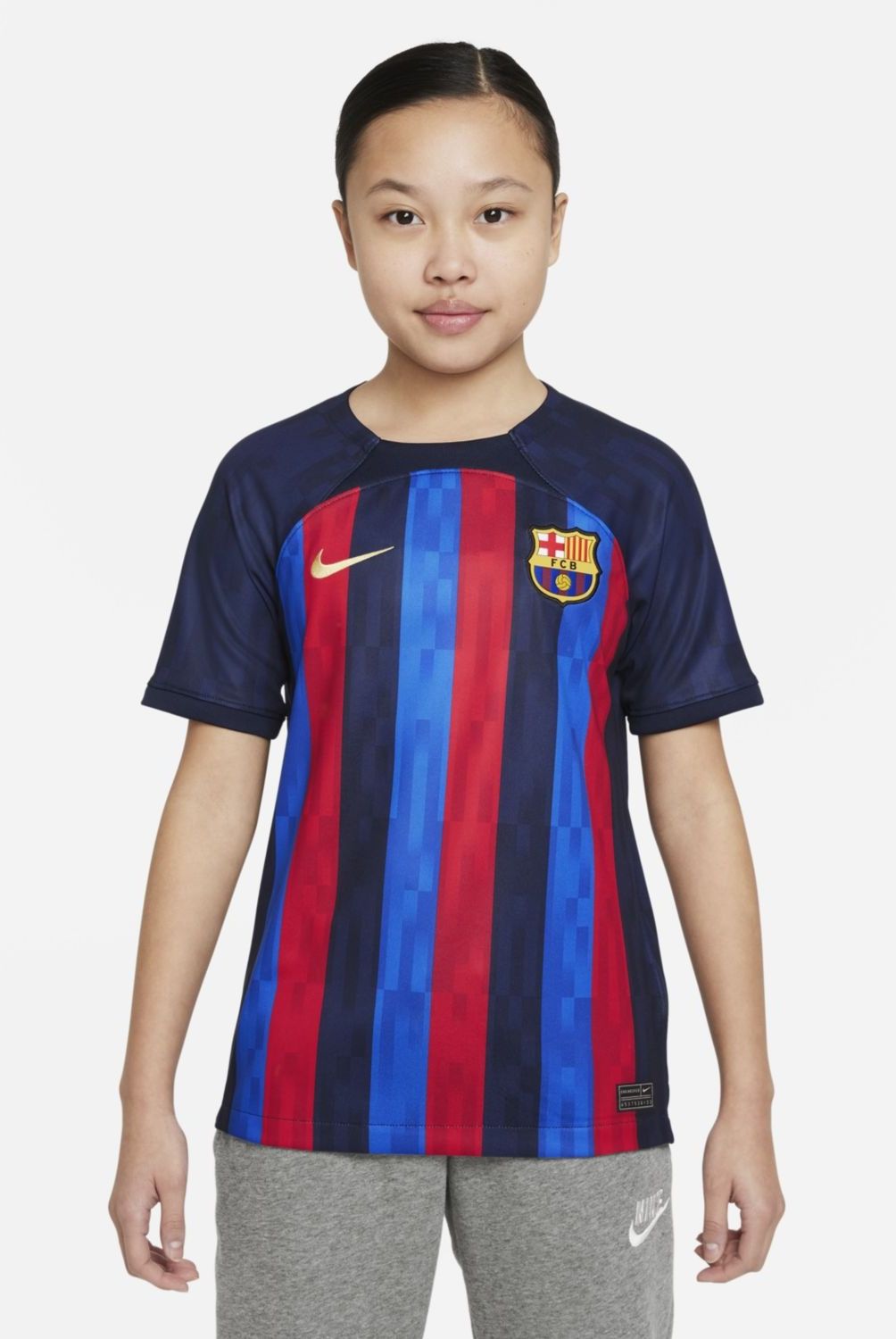 Nike - Nike Camiseta de Fútbol Barcelona Local Niño