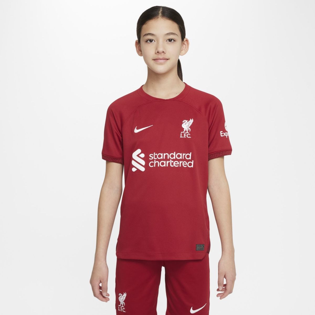 NIKE - Nike Camiseta De Fútbol Liverpool Local Niño