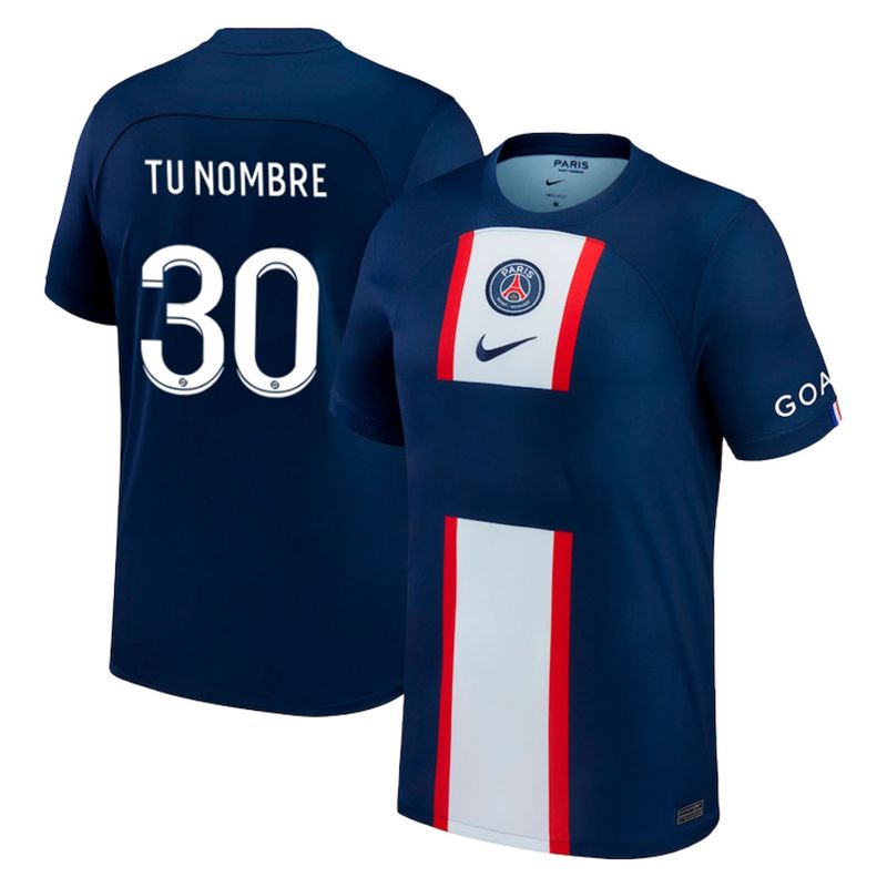 NIKE - Camiseta De Fútbol Niño Personificable Psg Local Nike