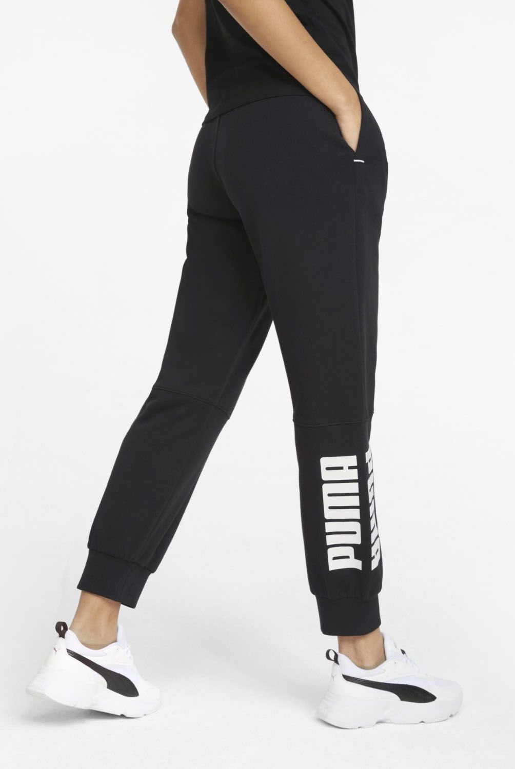 PUMA - Puma Pantalón De Buzo Mujer