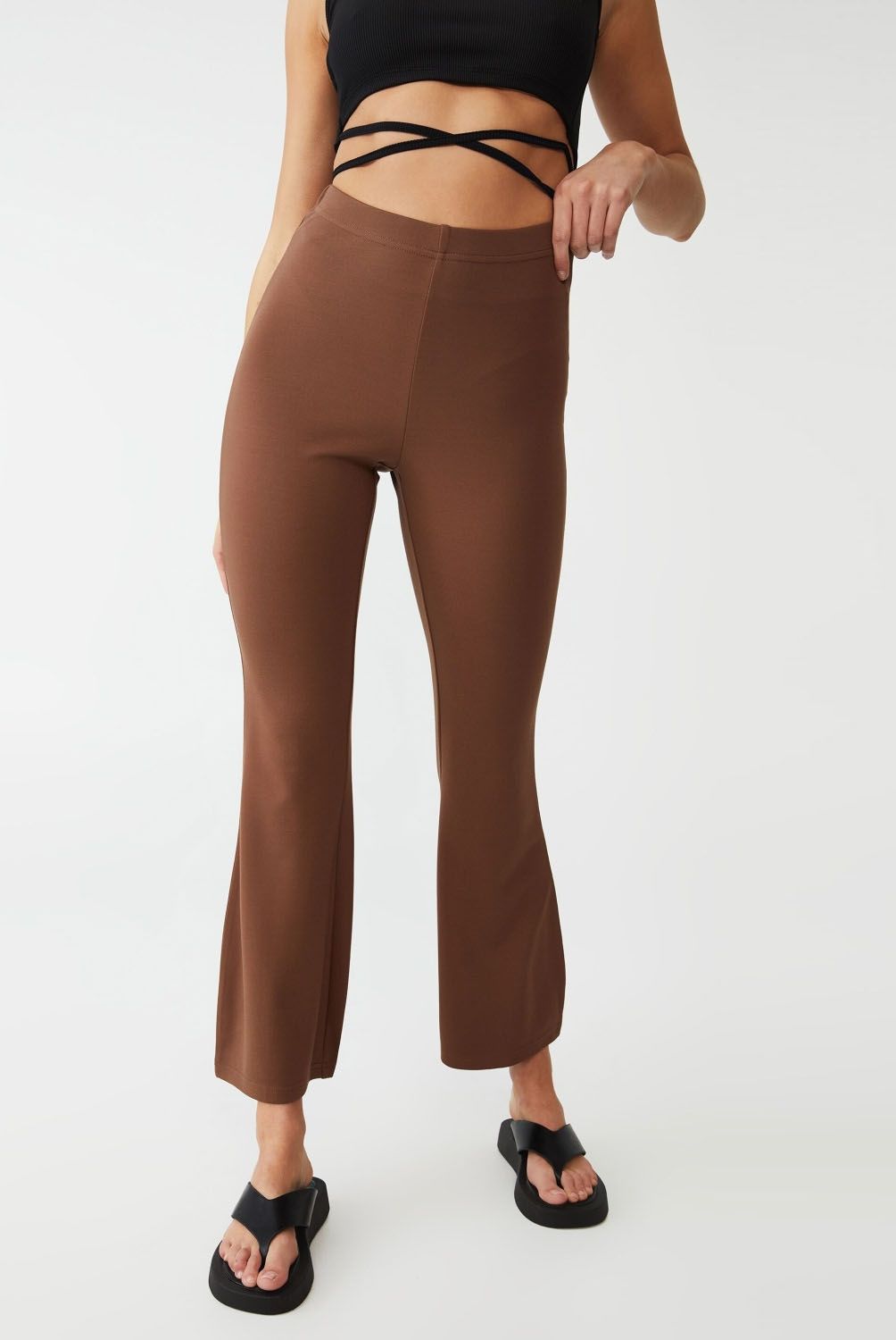 COTTON ON - Cotton On Pantalones Petite Acanalados Mujer