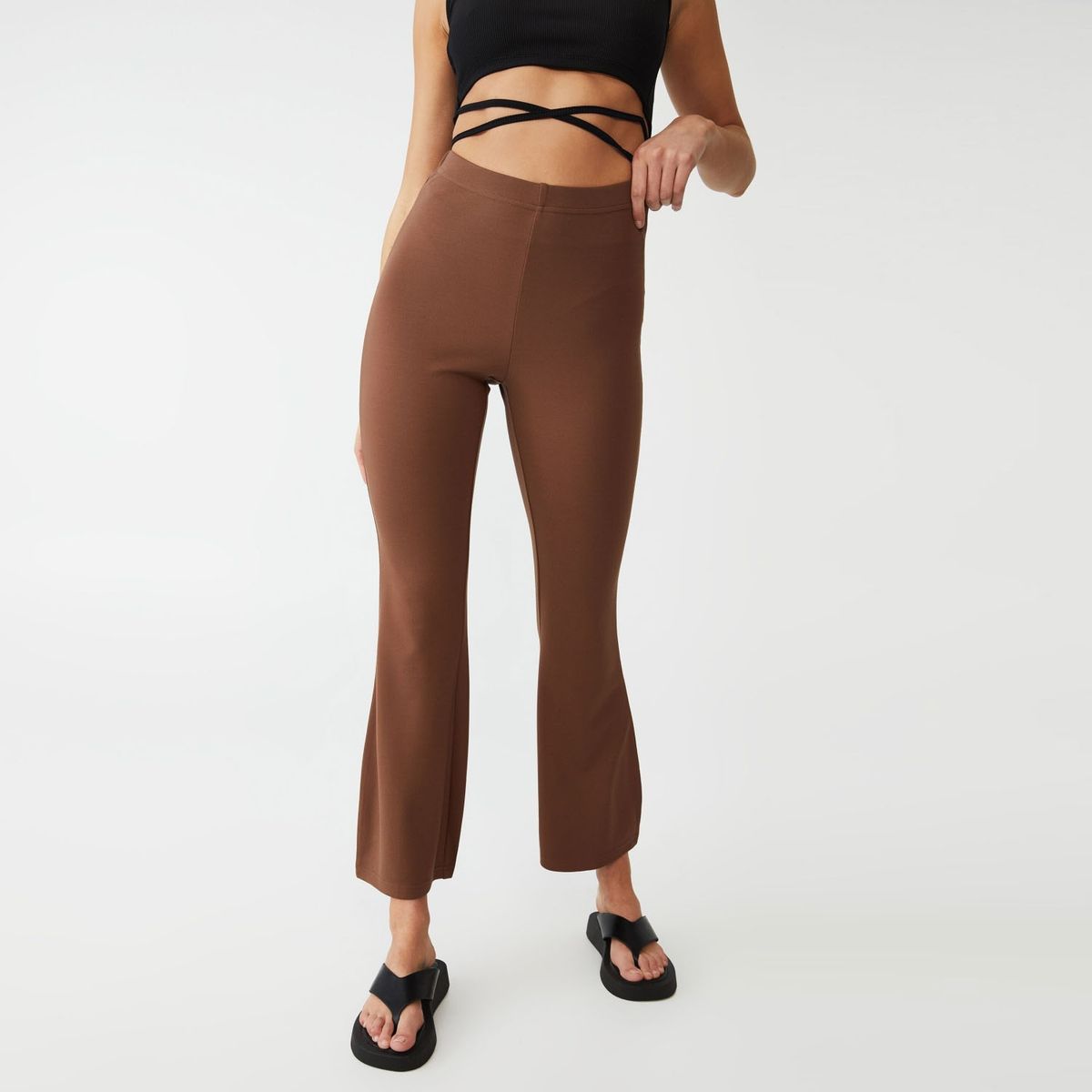 COTTON ON - Cotton On Pantalones Petite Acanalados Mujer