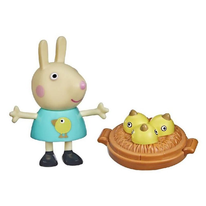PEPPA PIG - PEPPA PIG - Figura Rebecca Conejo con nido 6 cm