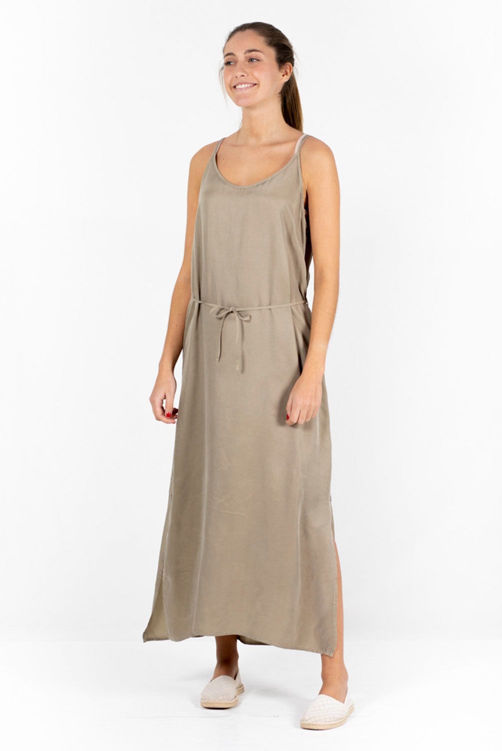 FRIDAYS PROJECT - Fridays Project Vestido Tirantes Cupro Mujer